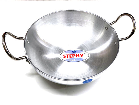 Aluminum Karahi No8 10.5Inch - apniroots Grocery