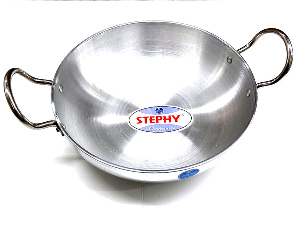 Aluminum Karahi No8 10.5Inch - apniroots Grocery