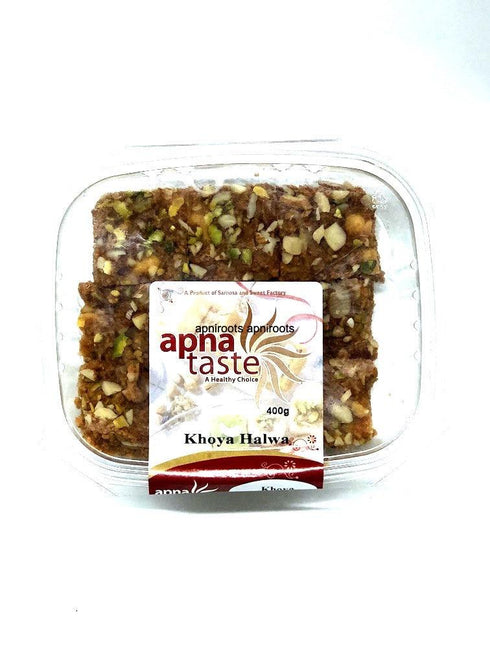 APNA TASTE_KHOYA HALWA-400GM - apniroots Grocery