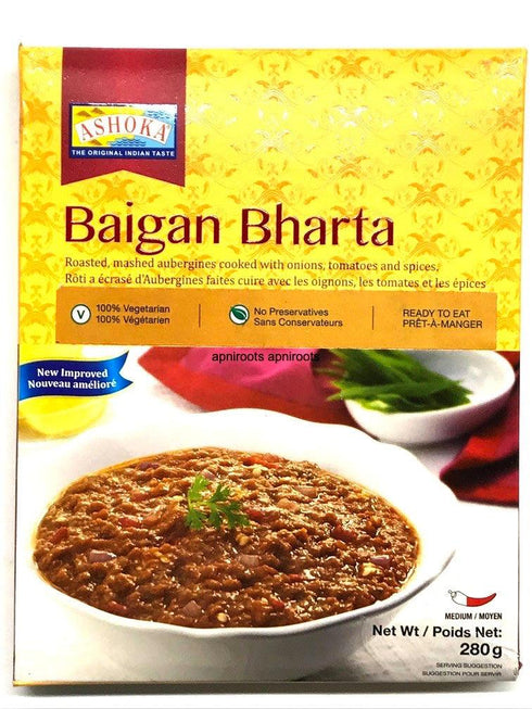 ASHOKA BAIGAN BHARTA 280G - apniroots Grocery
