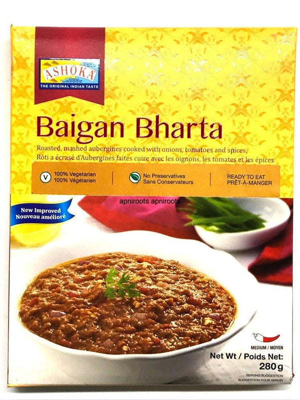 ASHOKA BAIGAN BHARTA 280G - apniroots Grocery