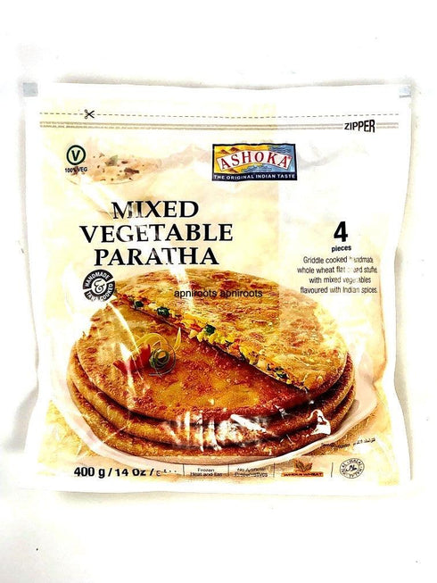 ASHOKA MIXED VEG PARATHA 4PC - apniroots Grocery