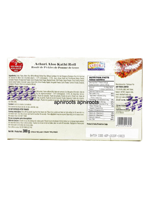 ASHOKA PAN-MAKHNI KATHIROLL300 - apniroots Grocery