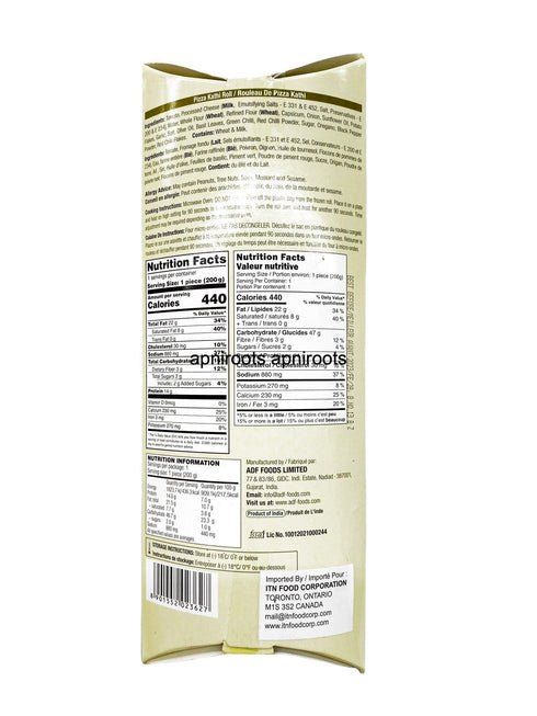 ASHOKA PIZZA KATHI ROLL 200GM - apniroots Grocery