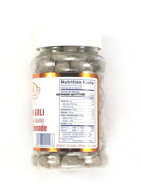 Bansi - Dilkhush Goli Pomegranate - 200gm - apniroots Grocery