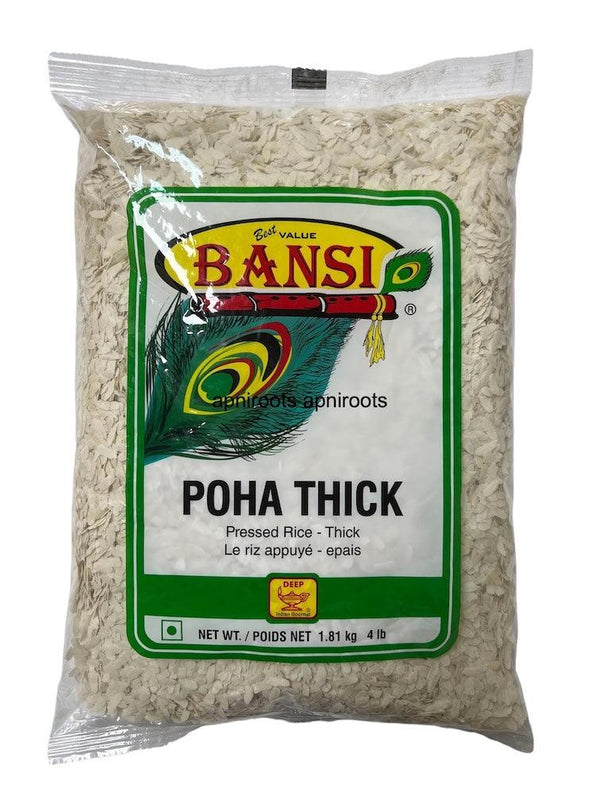 BANSI POHA THICK 4LB - apniroots Grocery