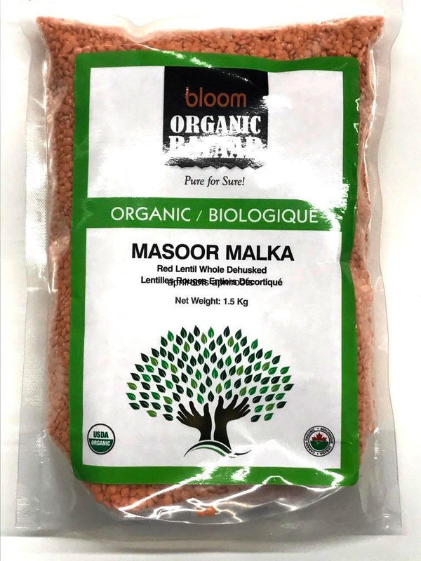 BLOOM ORG MASOOR MALKA-1.5KG - apniroots Grocery