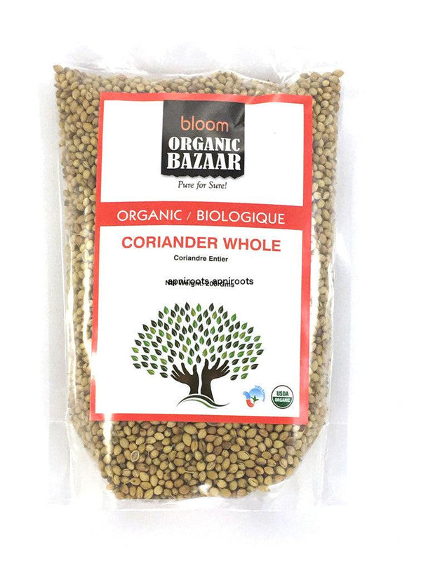 Bloom Organic Bazaar - Coriander Whole - 200gm - apniroots Grocery