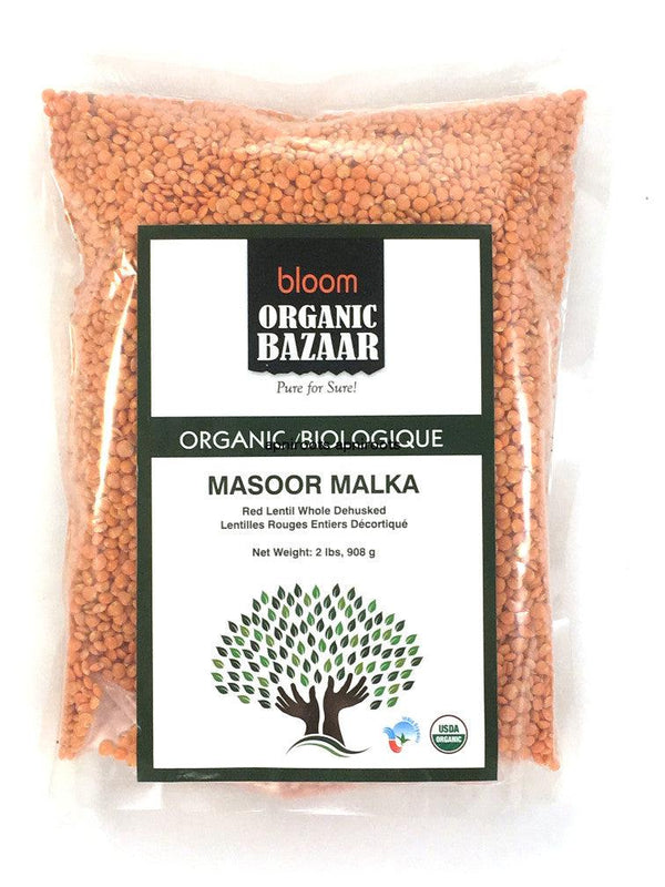Bloom Organic Bazaar - Masoor Malka - 908gm - apniroots Grocery