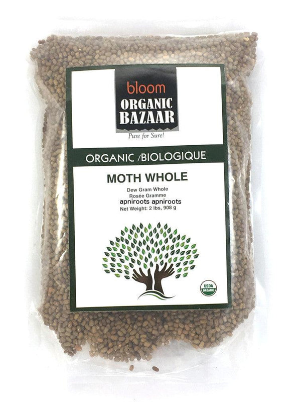 Bloom Organic Bazaar - Moth Whole - 908gm - apniroots Grocery
