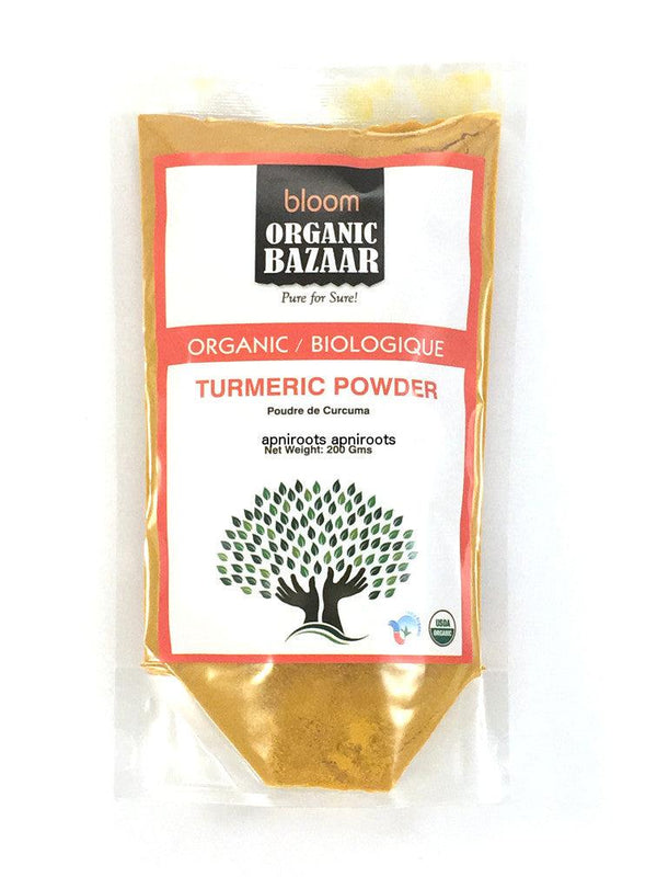 Bloom Organic Bazaar - Turmeric Powder - 200gm - apniroots Grocery