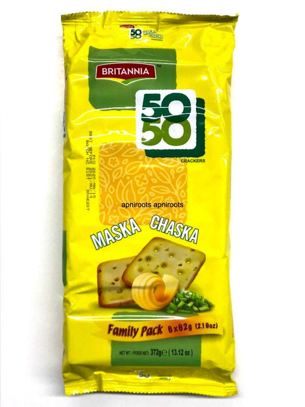 BRITANIA 50-50 MASKA CHASKA 6P - apniroots Grocery