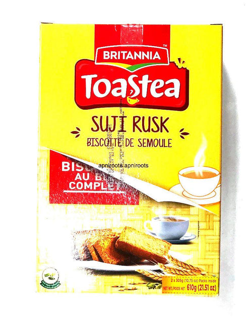 BRITANNIA SOOJI WHEAT RUSK 610gm - apniroots Grocery