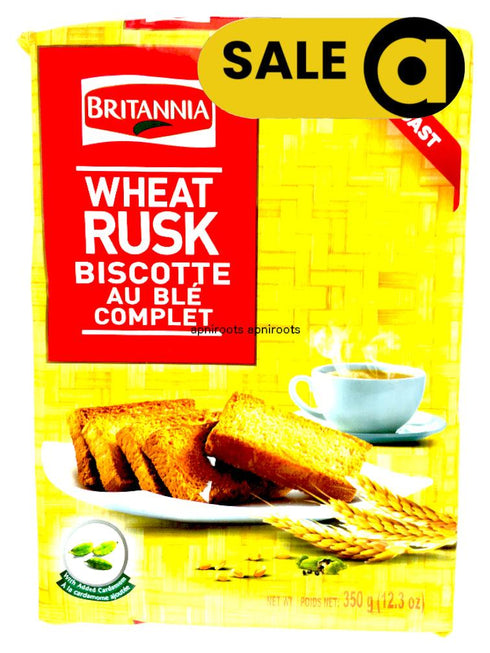 Britannia - Wheat Rusk Or Soji Toast - 305gm - apniroots Grocery