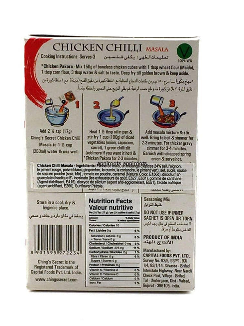 Chings - Chicken Chilli Masala - 50gm - apniroots Grocery