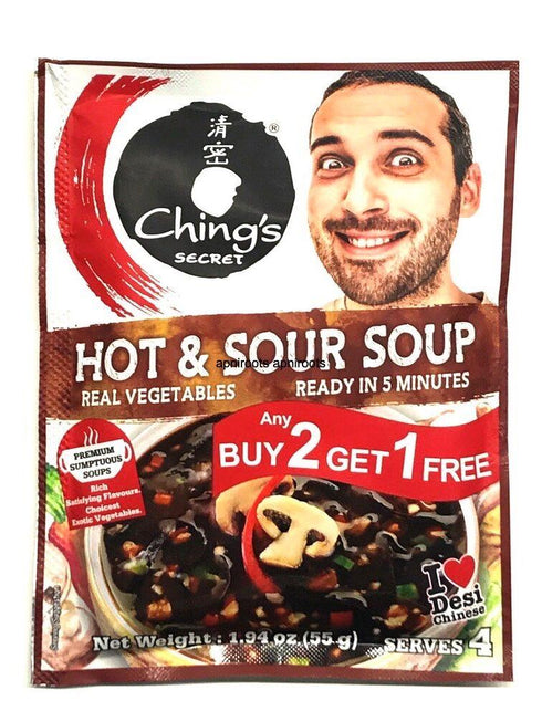 CHINGS HOT&SOUR SOUP55GM - apniroots Grocery