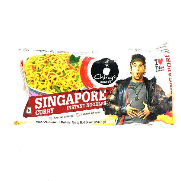 Chings - Singapore Curry Instant Noodles - 240gm - apniroots Grocery