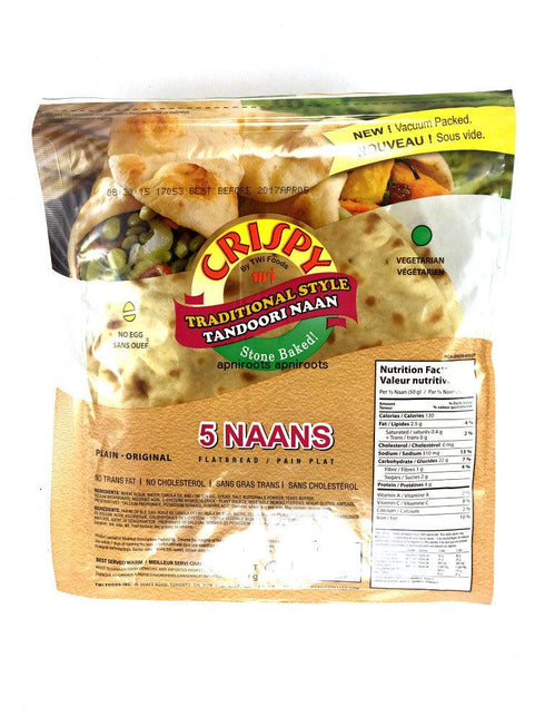 Crispy - Plain Naan 5Pcs - 500gm 5 - apniroots Grocery