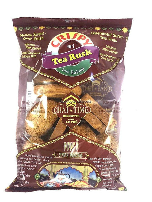 CRISPY W.W TEA RUSK 200GM - apniroots Grocery
