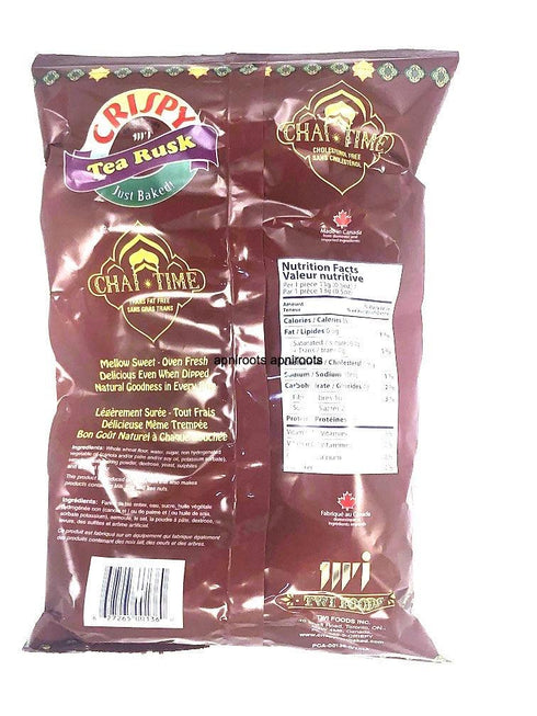 CRISPY W.W TEA RUSK 200GM - apniroots Grocery
