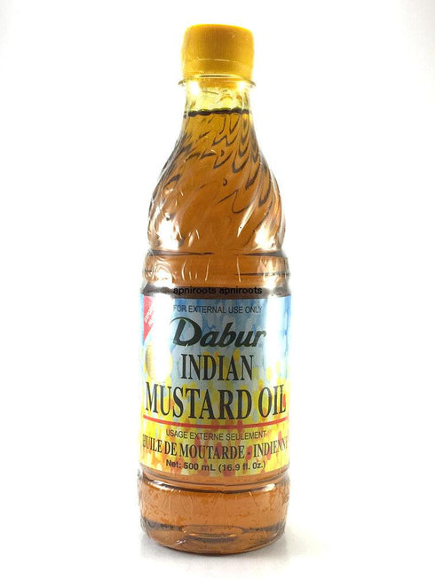 Dabur - Indian Mustard Oil Sarson - 500ml - apniroots Grocery
