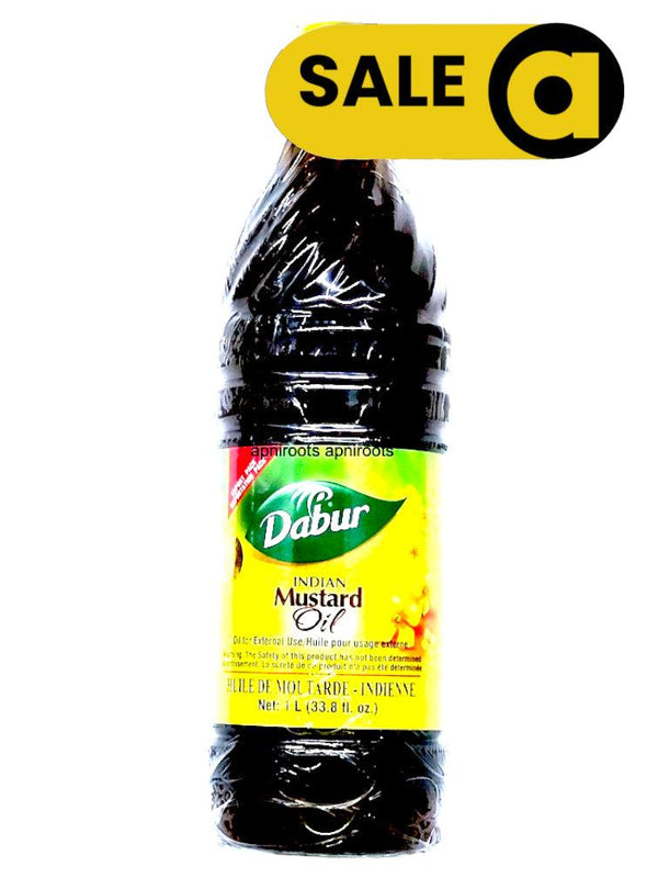 DABUR MUSTARD OIL 1 LT - apniroots Grocery