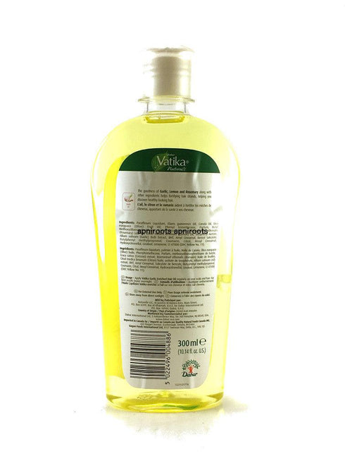 Dabur - Vatika Naturals Garlic Hair Oil - 300ml - apniroots Grocery