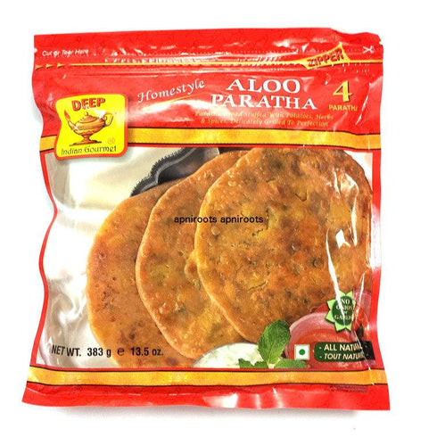 Deep - Aloo Paratha - 383gm 4 - apniroots Grocery