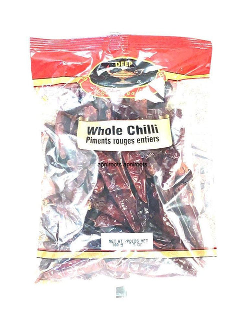 DEEP CHILLY WHOLE100G - apniroots Grocery