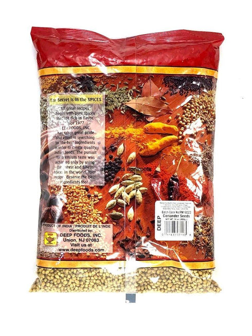 DEEP CORIANDER SEEDS 400G - apniroots Grocery