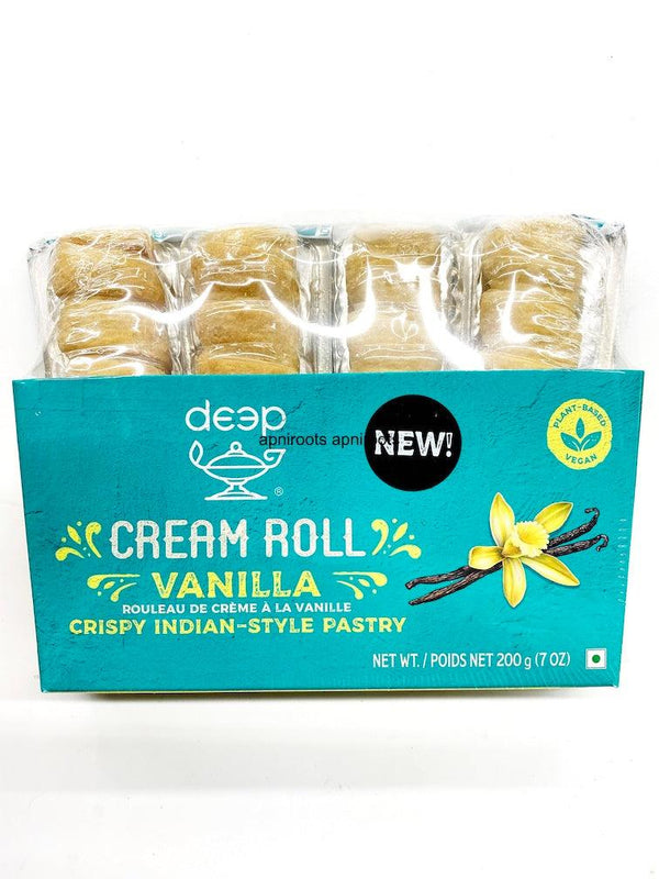 DEEP CREAM ROLL VANILLA 200GM - apniroots Grocery