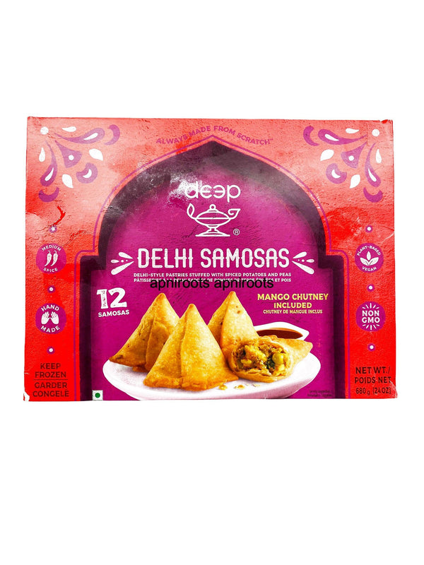 DEEP DELHI SAMOSAS 680GM(12PCS - apniroots Grocery