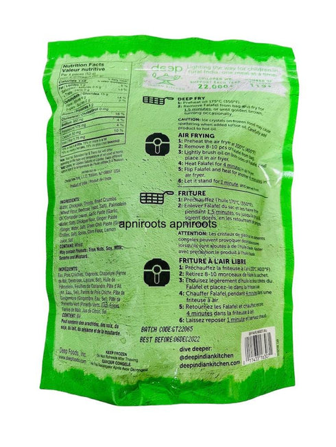 DEEP FALAFEL NUGGETS 360GM - apniroots Grocery