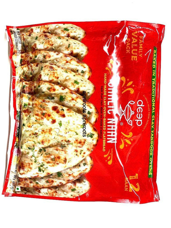DEEP FAMILY P. GARLIC NAAN - apniroots Grocery