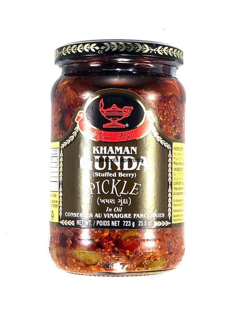 DEEP KHAMAN GUNDA PICKLE723G - apniroots Grocery