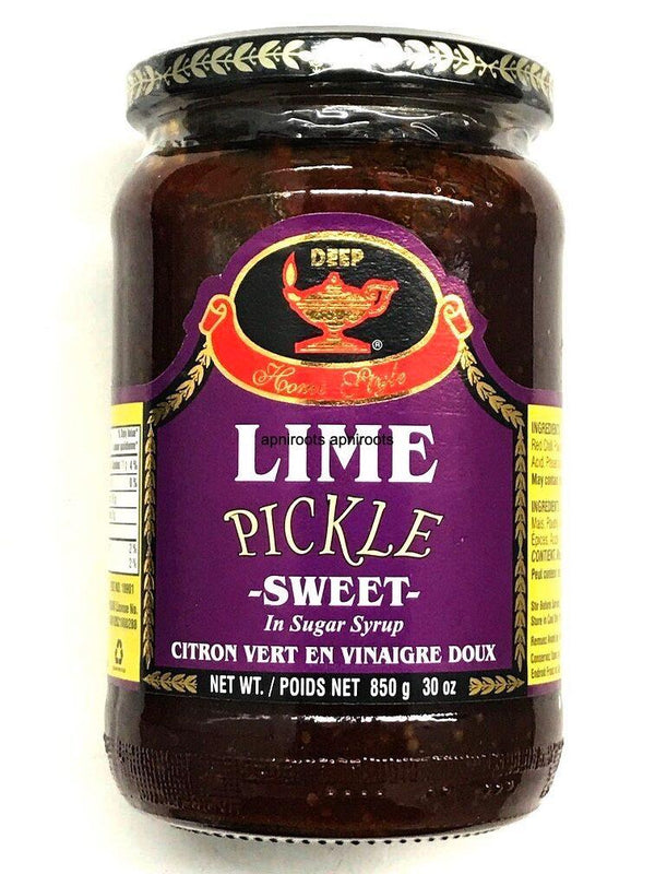 DEEP LIME PICKLE SWEET 850GM - apniroots Grocery