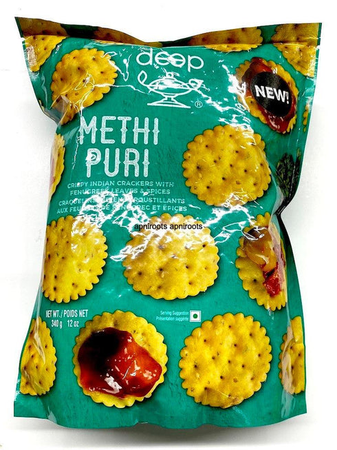 DEEP METHI PURI 340GM - apniroots Grocery