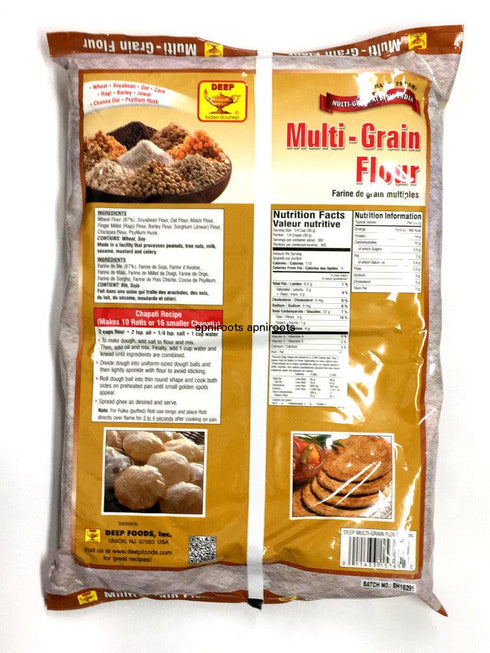 Deep - Multi-Grain Flour - 20lb - apniroots Grocery