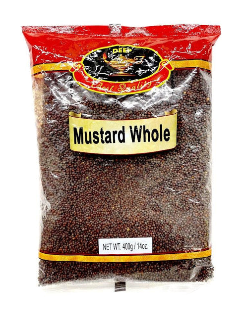 DEEP MUSTARD SEEDS 400GM - apniroots Grocery