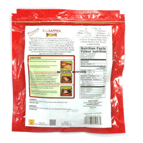 Deep - Parathas - 333gm 5 - apniroots Grocery