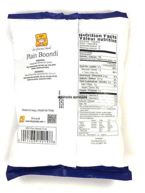 DEEP PLAIN BOONDI 283G - apniroots Grocery