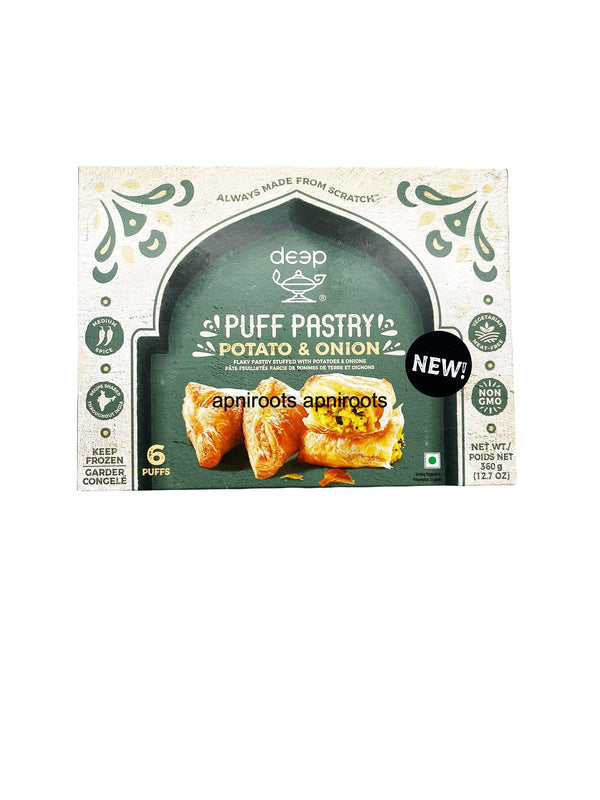 DEEP PUFF PATTY POTATO ONION 360GM - apniroots Grocery