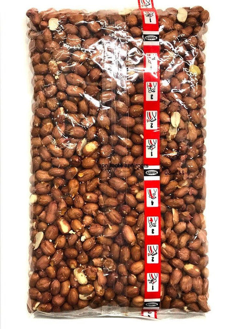 DEEP RAW PEANUTS 2 LBS - apniroots Grocery