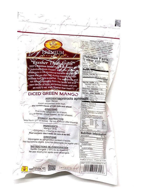 DEEP SLICED GREEN MANGO - apniroots Grocery