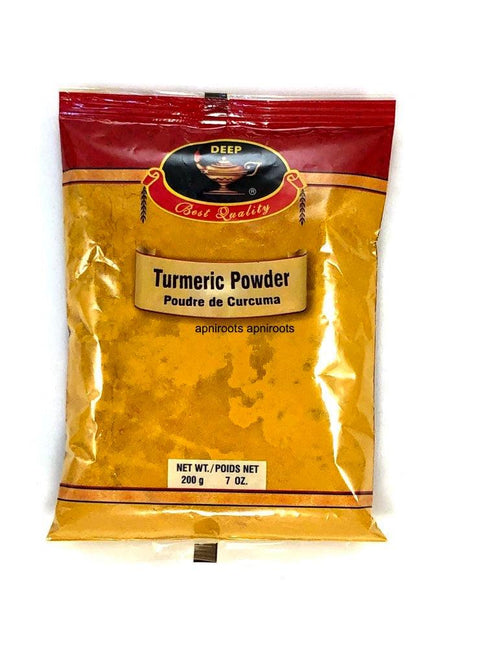 DEEP TURMERIC POWDER HALDI 200G - apniroots Grocery