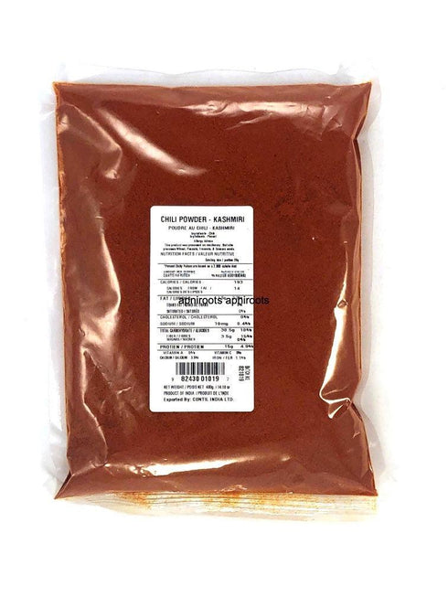 EARTH CHILI POWDERKASHMIR400GM - apniroots Grocery