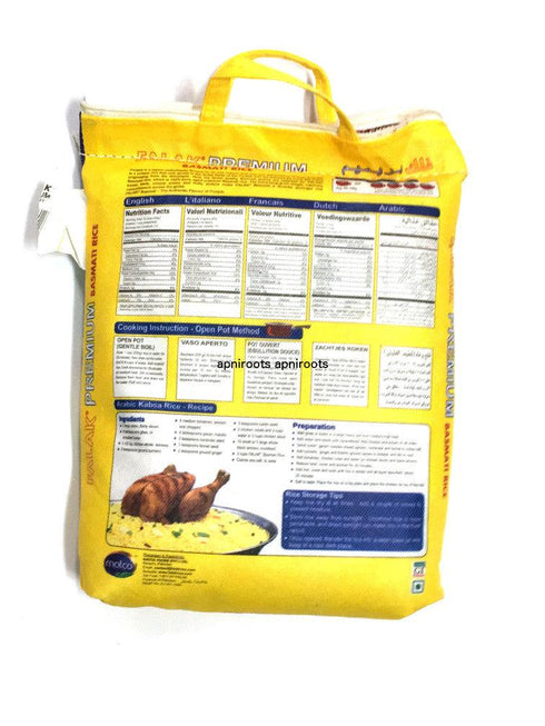 Falak - Basmati Rice - 10lb - apniroots Grocery