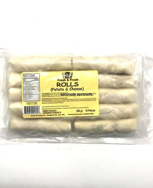 F&F POTATO&CHEESE ROLLS 300GM - apniroots Grocery