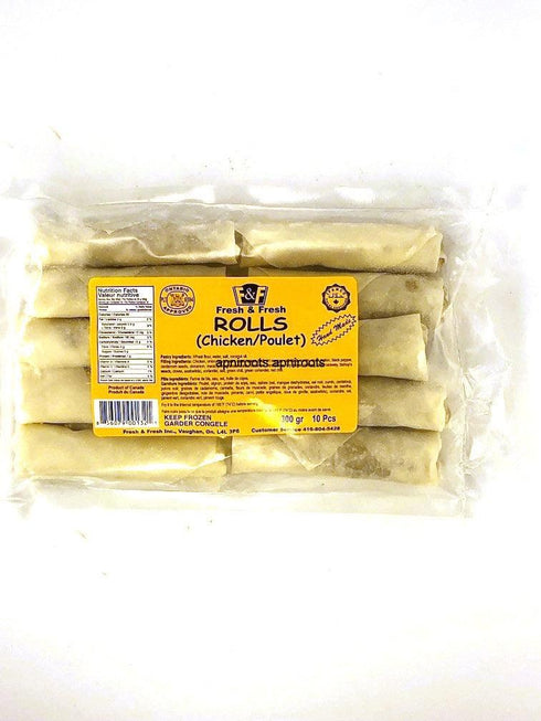 F&FROLLS CHICKEN300G - apniroots Grocery