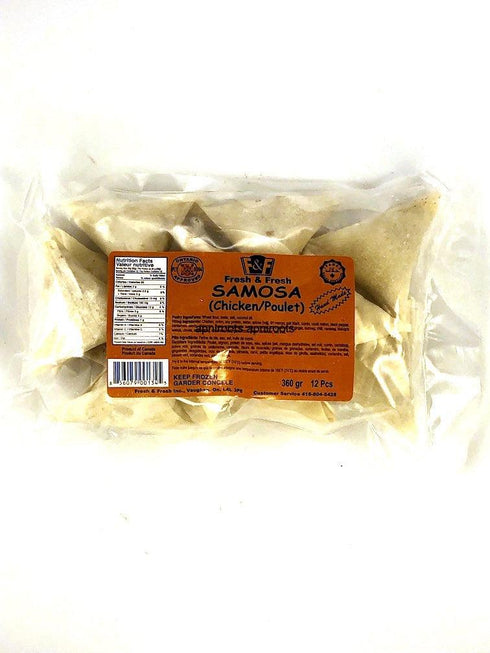 F&FSAMOSA CHICKEN360G - apniroots Grocery